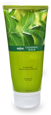 LUV-LI NATURAL 100% NEEM EXTRACTS WITH LEMON OIL SCRUB FOR PIMPLE FREE SKIN Scrub(200 ml)
LUV-LI NATURAL 100% NEEM EXTRACTS WITH LEMON OIL SCRUB FOR PIMPLE FREE SKIN Scrub(200 ml)