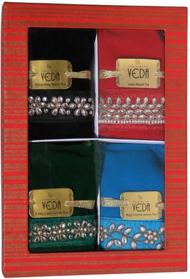 Veda Himalya Leaf Transparent Combo Of 4 (Black Tea+Green tea+Assam tea+Masala Tea)(Each 50 gm) Unflavoured Green Tea Pouch(200 g)
Veda Himalya Leaf Transparent Combo Of 4 (Black Tea+Green tea+Assam tea+Masala Tea)(Each 50 gm) Unflavoured Green Tea Pouch(200 g)