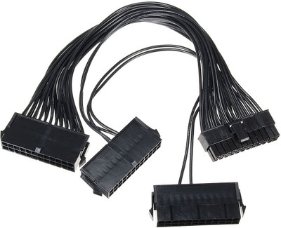 Un Branded TV-out Cable 3 PORT 20+4PIN PSU Power Supply ATX 24 Pin Motherboard Adapter Connector Cable(Black, For Computer)
Un Branded TV-out Cable 3 PORT 20+4PIN PSU Power Supply ATX 24 Pin Motherboard Adapter Connector Cable(Black, For Computer)