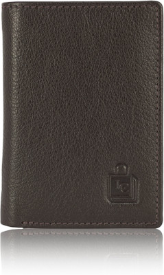 Le Craf Men Brown Genuine Leather Wallet(3 Card Slots), Brown-08