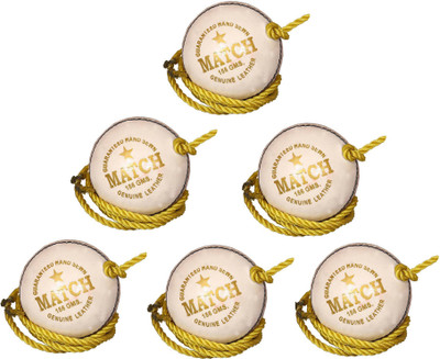 Diablo Sports Leather Match Practice Hanging Cricket Ball White Pack of 6 Cricket Training Ball(Pack of 6, White)
Diablo Sports Leather Match Practice Hanging Cricket Ball White Pack of 6 Cricket Training Ball(Pack of 6, White)