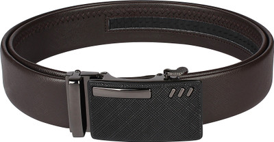 Egoss Men Casual Brown Genuine Leather Belt