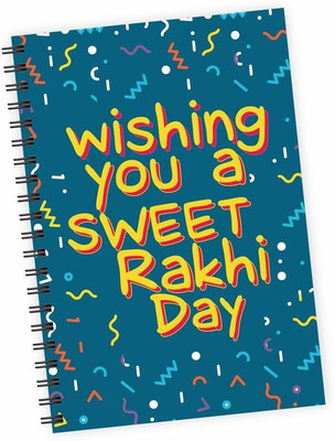 Dpotli A5 Diary(Wishing You a Sweet Rakhi Day, Multicolor)