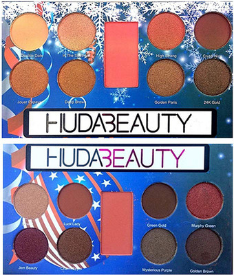 Huda Beauty 18 Colours of Eyeshadow Palette Professional Makeup 20 g(light shimmer palette)
Huda Beauty 18 Colours of Eyeshadow Palette Professional Makeup 20 g(light shimmer palette)