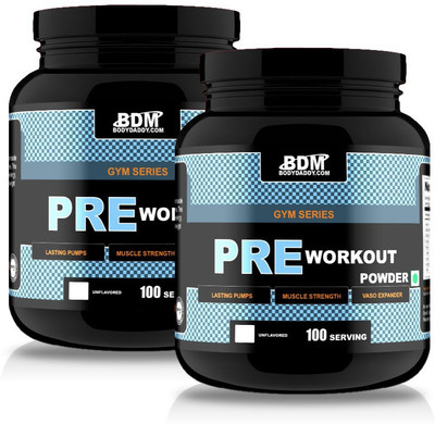 BodyDaddyMake Pre Workout Powder BCAA(2.2 pounds, Chocolate)