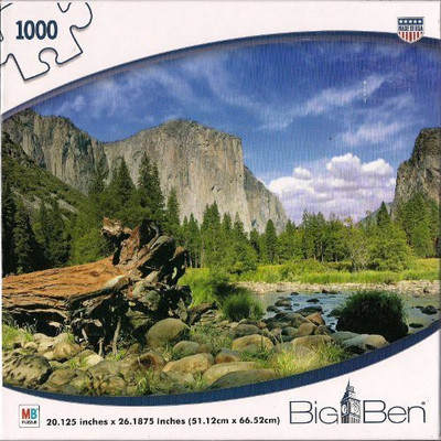 Bigben Mountain Stream 1000 Piece Puzzle(1000 Pieces)