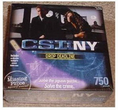 Rose Art CSI: NY - 750 Piece Mystery Puzzle - Show Stopper(50 Pieces)