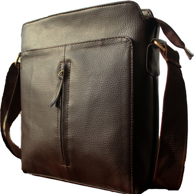 JaIsBoy Boys & Girls Formal Brown PU Sling Bag