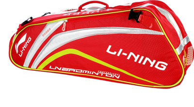 Li-Ning Badminton Kit Bag(Red, Kit Bag