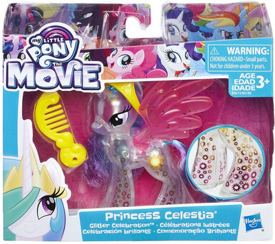 Hasbro My Little Pony the Movie all about Sweetie Drops Doll - 12.7 cm(Multicolor)