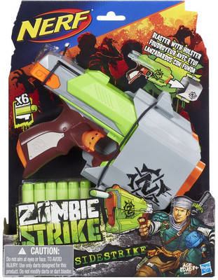 Nerf Zombie Strike Sidestrike(Multicolor)