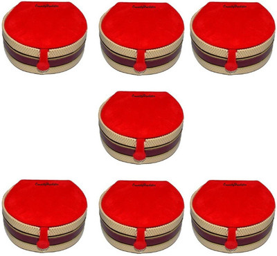OmneityHuckster Mini Bangles Case OmneityHuckster Pack of 7Pcs Latest Designer Velvet Mini Bangle small Box Travel Case Jewellery Vanity Box (Red) Vanity Box(Red)
OmneityHuckster Mini Bangles Case OmneityHuckster Pack of 7Pcs Latest Designer Velvet Mini Bangle small Box Travel Case Jewellery Vanity Box (Red) Vanity Box(Red)