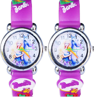Crysta Fashion Barbie Kids Watch (Crysta Fashion)_49 (Also best for Birthday gift and return gift for kids) Pack of 2, Watch - For Boys & Girls
Crysta Fashion Barbie Kids Watch (Crysta Fashion)_49 (Also best for Birthday gift and return gift for kids) Pack of 2, Watch - For Boys & Girls