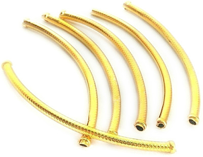 Medonna shoppe Necklace pipe, Necklace bend pipe for Terracotta, Quilling and Silk thread jewellery making, craft works, pack of 6 pcs
Medonna shoppe Necklace pipe, Necklace bend pipe for Terracotta, Quilling and Silk thread jewellery making, craft works, pack of 6 pcs