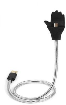 ShopyBucket Hand Shape Charger Cord Holder Dock Stand USB to Micro USB Cable VGA Cable(Compatible with samsung, Black, Silver)
ShopyBucket Hand Shape Charger Cord Holder Dock Stand USB to Micro USB Cable VGA Cable(Compatible with samsung, Black, Silver)