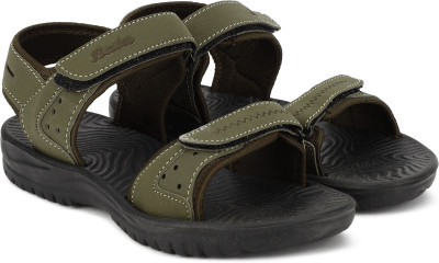 BUBBLEGUMMER Boys Velcro Sports Sandals(Green