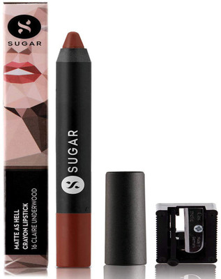 Sugar MATTE AS HELL Crayon Lipstick 2.58 g With Sharpener (16 Claire Underwood)((16 Claire Underwood), 4 g)
Sugar MATTE AS HELL Crayon Lipstick 2.58 g With Sharpener (16 Claire Underwood)((16 Claire Underwood), 4 g)