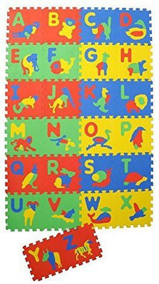 Clastik Learning Playing Vowels Alphabets Meaning A to Z and Numbers 1 to 10 EVA Play Mat for Kids with 36 Tiles of 1 cm Thickness(36 Pieces)
Clastik Learning Playing Vowels Alphabets Meaning A to Z and Numbers 1 to 10 EVA Play Mat for Kids with 36 Tiles of 1 cm Thickness(36 Pieces)