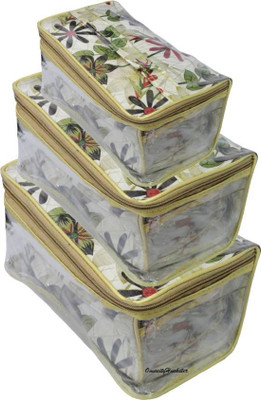 OmneityHuckster FloralB OmneityHuckster Multi Purpose Kit Travel organiser Make up Kit Toiletry Bag - Set of 3 pcs (Printed-Beige) Makeup, jewellery, toiletries kit, travelling kit, shaving kit, multipurpose Vanity Box(Beige) Vanity Box(Beige)
OmneityHuckster FloralB OmneityHuckster Multi Purpose Kit Travel organiser Make up Kit Toiletry Bag - Set of 3 pcs (Printed-Beige) Makeup, jewellery, toiletries kit, travelling kit, shaving kit, multipurpose Vanity Box(Beige) Vanity Box(Beige)