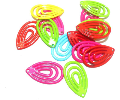 Medonna shoppe Plastic Drop Shapes for jewellery making, craft works, pack of 100 nos, Multicolour
Medonna shoppe Plastic Drop Shapes for jewellery making, craft works, pack of 100 nos, Multicolour