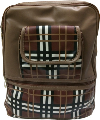 VeePlay School/College Girls 10 L Backpack(Brown)