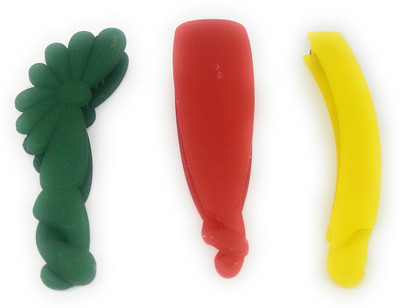 Khubsurat Premium Banana Clip / Banana Claw Clip, Set of 3 Pieces of 3 Color 3 Designs, Smooth Silicon Feel, Length 11 Centimeters Banana Clip, Hair Clip(Multicolor)
Khubsurat Premium Banana Clip / Banana Claw Clip, Set of 3 Pieces of 3 Color 3 Designs, Smooth Silicon Feel, Length 11 Centimeters Banana Clip, Hair Clip(Multicolor)