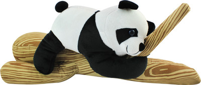 Miss & Chief Cute Panda With Trunk Teddy Bear-50 Cm | Stuff Toy - 50 cm(Black, White, Brown), Black;brown;white