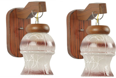 AGRIM Uplight Wall Lamp(Pack of 2)
