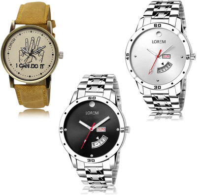 LOREM LR-30-103-104 Hybrid Watch - For Men