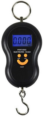 Manogyam BLACK SMILEY Portable Handheld40 Kg Electronic Led Travel Luggage Weighing Scale(BLACK2)
Manogyam BLACK SMILEY Portable Handheld40 Kg Electronic Led Travel Luggage Weighing Scale(BLACK2)