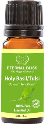 Eternal Bliss Holy Basil/ Tulsi Essential Oil, 100% Pure, & Undiluted (30ML)(30 ml)
Eternal Bliss Holy Basil/ Tulsi Essential Oil, 100% Pure, & Undiluted (30ML)(30 ml)