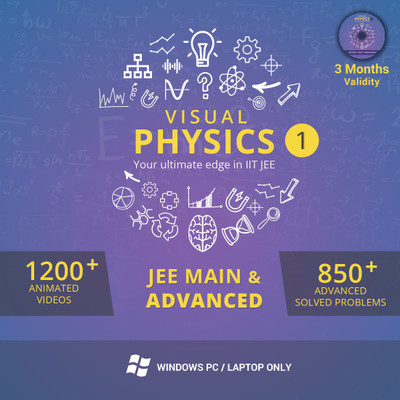 Nlytn Visual Physics I - IIT JEE Video Lecture course - Covers Std 11th Syllabus - Mechanics | Matter | Waves | Thermodynamics - 3 Months Validity(DVD)
Nlytn Visual Physics I - IIT JEE Video Lecture course - Covers Std 11th Syllabus - Mechanics | Matter | Waves | Thermodynamics - 3 Months Validity(DVD)