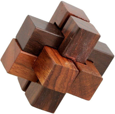 Craftpoint Handmade Wooden IQ Teaser Puzzle Magic Games Interlock Notch Sticks for Children Unique Kids Gifts (2x2x2-inch)(1 Pieces)
Craftpoint Handmade Wooden IQ Teaser Puzzle Magic Games Interlock Notch Sticks for Children Unique Kids Gifts (2x2x2-inch)(1 Pieces)
