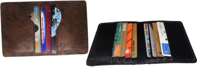 FERRET Men Casual Black, Brown Artificial Leather, Genuine Leather Card Holder(10 Card Slots)
FERRET Men Casual Black, Brown Artificial Leather, Genuine Leather Card Holder(10 Card Slots)