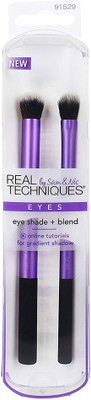 Paris Presents Incorporated Real Techniques Eye Shade + Blend Set, with Ultra Plush, Custom Cut, Synthetic Taklon Bristles, Includes: Base Shadow and Deluxe Crease Brushes(Pack of 1)
Paris Presents Incorporated Real Techniques Eye Shade + Blend Set, with Ultra Plush, Custom Cut, Synthetic Taklon Bristles, Includes: Base Shadow and Deluxe Crease Brushes(Pack of 1)