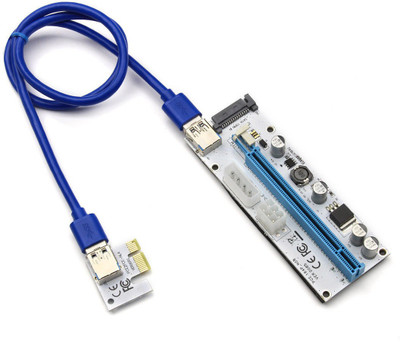 Un Branded 60cm USB 3.0 Pcie PCI-E 1x to 16x Extender Riser Card Adapter VERSION 008S Electronic Components Electronic Hobby Kit
Un Branded 60cm USB 3.0 Pcie PCI-E 1x to 16x Extender Riser Card Adapter VERSION 008S Electronic Components Electronic Hobby Kit
