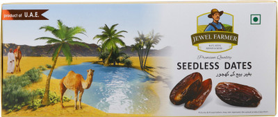 Jewel Farmer seedless dates 400 gms Dates(400 g, Pouch)