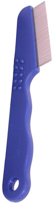 W9 High Quality Stainless Steel Pin Flea Dog/Cat Grooming Comb with Non-Slip Rubber Grip Handle-Blue-6.1 inch Basic Comb for Dog
W9 High Quality Stainless Steel Pin Flea Dog/Cat Grooming Comb with Non-Slip Rubber Grip Handle-Blue-6.1 inch Basic Comb for Dog