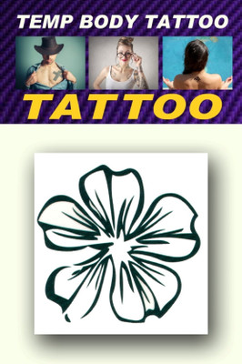 smilendeal Smilendeal_T2426 Flower Temp Body Tattoo(Flower)