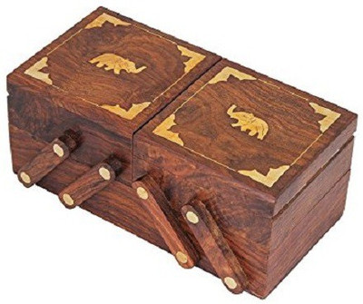 Craftpoint Handmade Wooden Jewellery Box for Women - Wooden Jewellery Storage Box - Jewellery Organisers Box - Storage Boxes for Jewellery - Wood Multipurpose Jewellery Holder Jewellery Box Vanity Box(Brown)
Craftpoint Handmade Wooden Jewellery Box for Women - Wooden Jewellery Storage Box - Jewellery Organisers Box - Storage Boxes for Jewellery - Wood Multipurpose Jewellery Holder Jewellery Box Vanity Box(Brown)