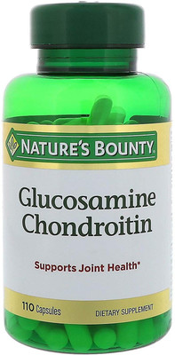 Nature's Bounty Glucosamine Chondroitin, 110 Capsules(110 No)
Nature's Bounty Glucosamine Chondroitin, 110 Capsules(110 No)