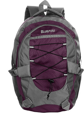 The Blue Pink purple Laptop Backpack 15 L Backpack(Purple)
