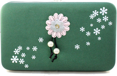 SKOLL Casual Green Clutch