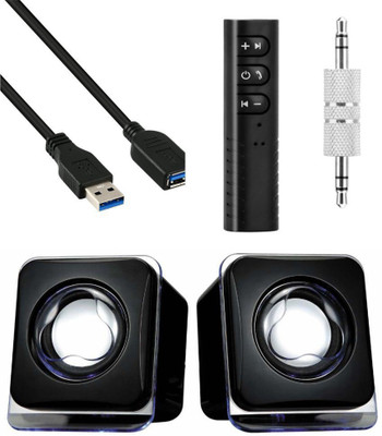 finest Premium Quality USB powered 2.0 mini Desktop Speakers Square Shape for Computers, Desktops & Laptops with Bluetooth Receiver Aux Audio Adapter Mini Wireless Hands-free 3.5mm Jack with Premium Quality USB Extension Cable USB to USB 3.0 Data Transfer
finest Premium Quality USB powered 2.0 mini Desktop Speakers Square Shape for Computers, Desktops & Laptops with Bluetooth Receiver Aux Audio Adapter Mini Wireless Hands-free 3.5mm Jack with Premium Quality USB Extension Cable USB to USB 3.0 Data Transfer