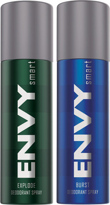 Envy deodorant Deodorant Spray - For Men(270 ml, Pack of 2)