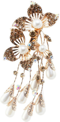 Sanjog Golden Color Party Metal And Pearl Hair Clip/Hair Pin For Women/Girls Hair Clip(Gold)
Sanjog Golden Color Party Metal And Pearl Hair Clip/Hair Pin For Women/Girls Hair Clip(Gold)