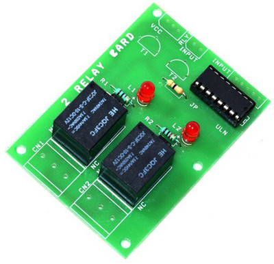 vedamrit 2 channel relay board(Green)