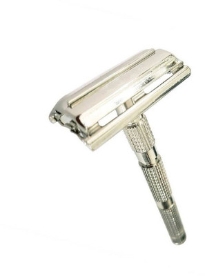 INAAYA Shaving Razor, Home & Salon Use Double Edge Safety Butterfly Razor For Men And Boys, Silver
INAAYA Shaving Razor, Home & Salon Use Double Edge Safety Butterfly Razor For Men And Boys, Silver