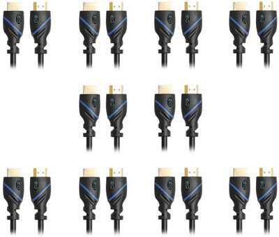 CE TV-out Cable 1.5-Feet, Supports Ethernet, 3D and Audio Return, UltraHD 4K Ready, 10 Pack(Black, For PlayStation, 0.5 m)
CE TV-out Cable 1.5-Feet, Supports Ethernet, 3D and Audio Return, UltraHD 4K Ready, 10 Pack(Black, For PlayStation, 0.5 m)