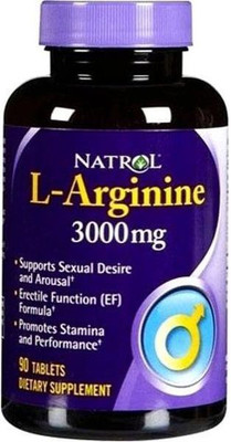 Natrol L-Arginine -- 3000 mg - 90(90 No)